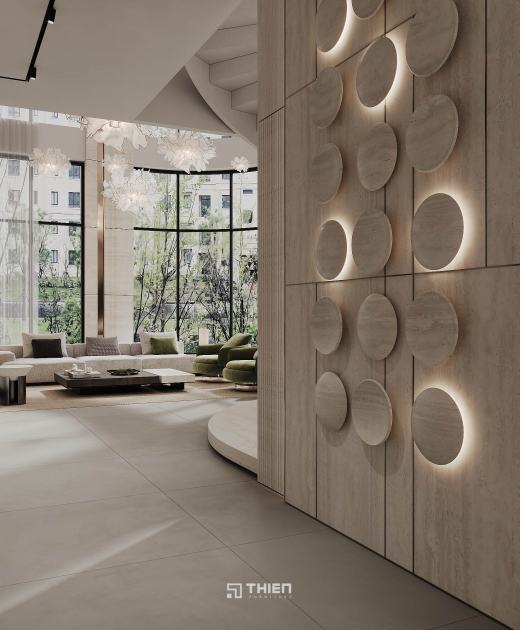 Thiết Kế Penthouse Ecopark Đẳng Cấp Châu Âu