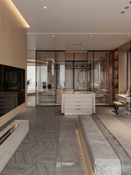 Thiết Kế Penthouse Ecopark Đẳng Cấp Châu Âu