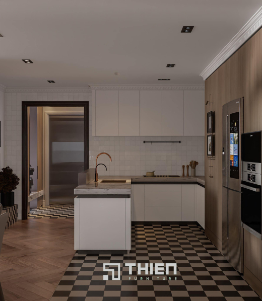 Thiết Kế Căn Hộ Đương Đại Ấm Áp