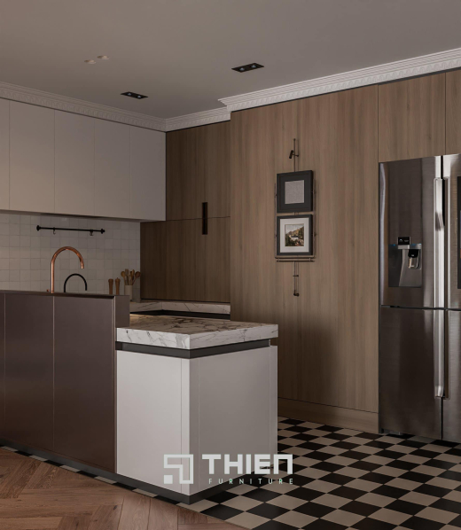 Thiết Kế Căn Hộ Đương Đại Ấm Áp