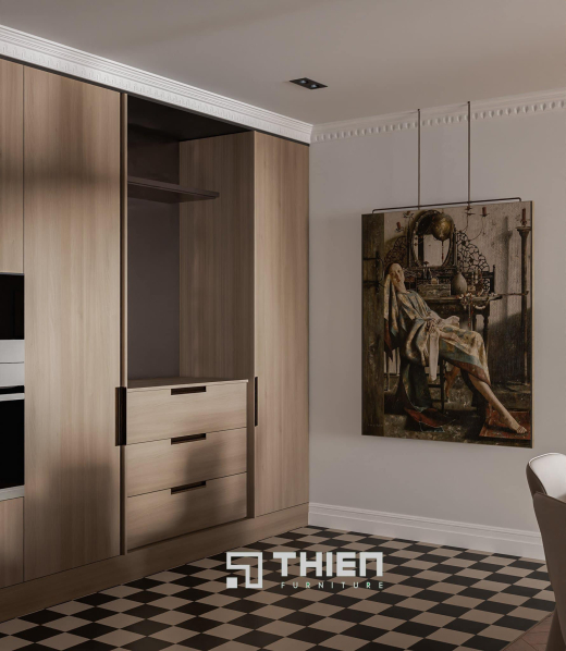 Thiết Kế Căn Hộ Đương Đại Ấm Áp